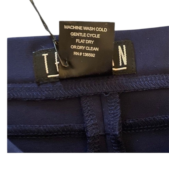 Women's Navy Pencil Skirt Size 6 Comfort Waist - Picture 11 of 13